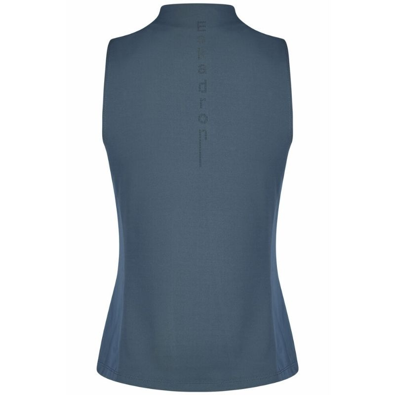 Ridtopp Tank Half Zip Classic Sports Grön