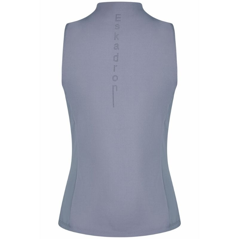 Ridtopp Tank Half Zip Classic Sports Lila