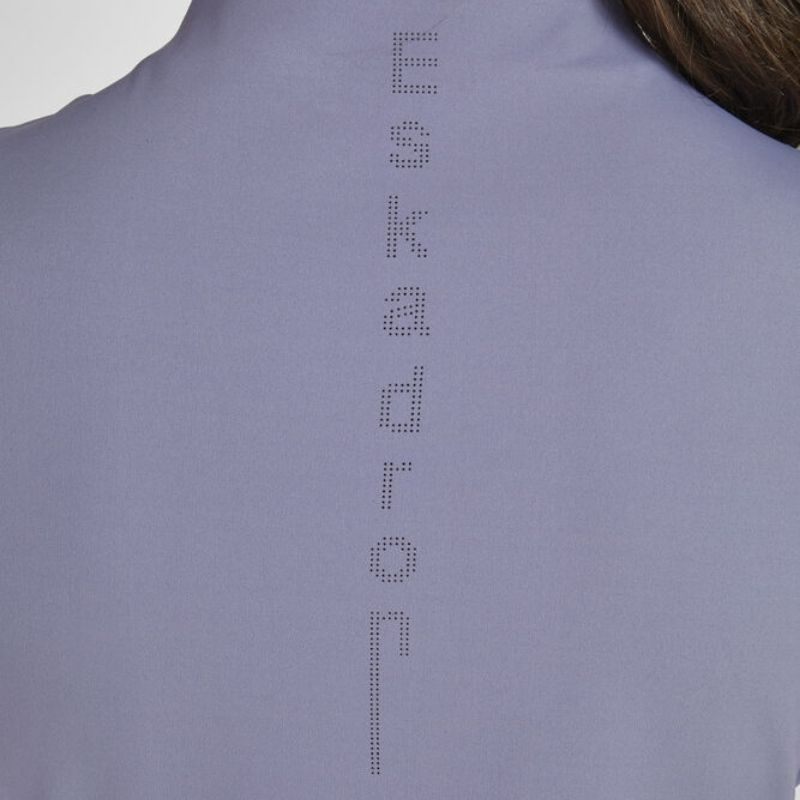 Ridtopp Tank Half Zip Classic Sports Lila