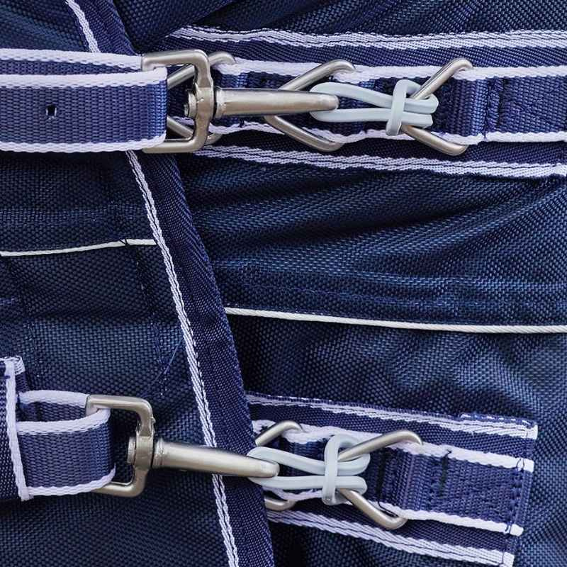 Safe-Gum fästen för T-spännen & karbiner 6-pack Grå