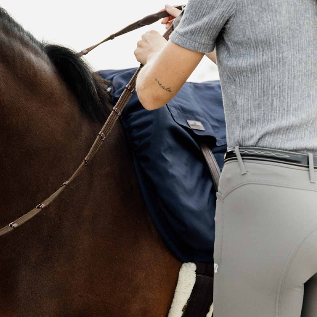 Sadelöverdrag Waterproof Allround Marinblå