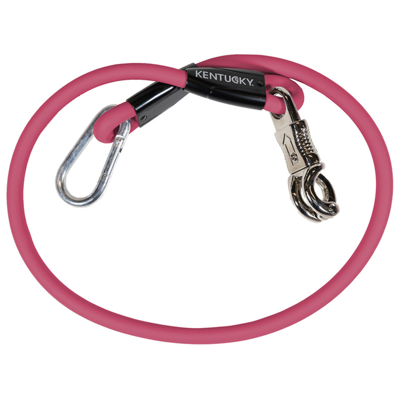 Uppbindningsgrimskaft Box Lead & Cross Silicone Rosa