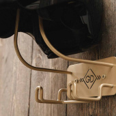 Hjälmhållare Steel Hook Guld Hjälmhållare Steel Hook Guld