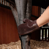 Groominghandske Rubber Brun Groominghandske Rubber Brun