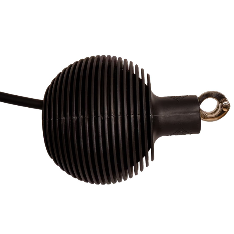 Skyddsboll Lead & Wall Protection Rubber Pro Svart