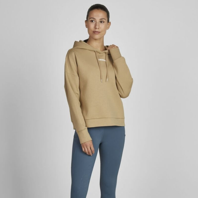 Huvtröja Classic Sports Beige