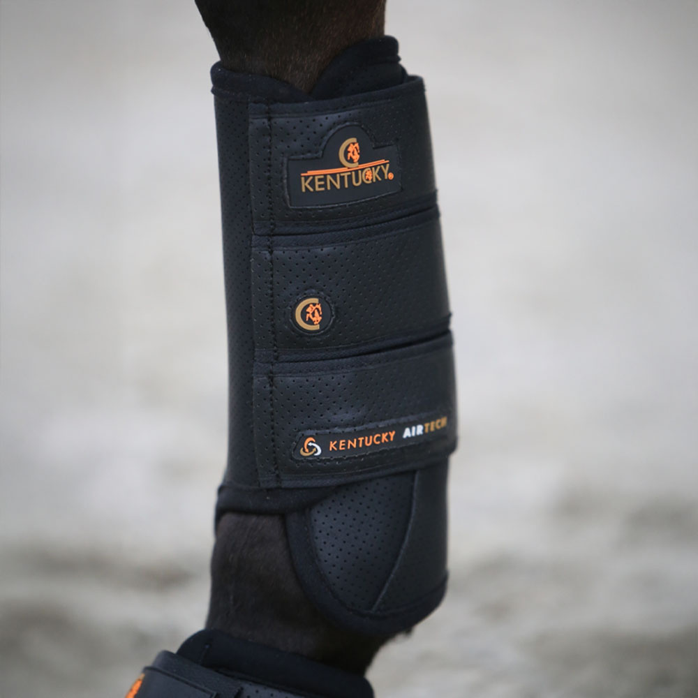 Benskydd Eventing Air Tech Front Svart