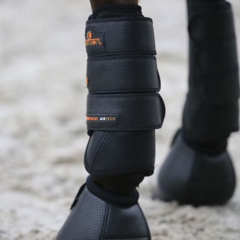 Benskydd Eventing Air Tech Front Svart