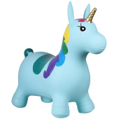 Hoppboll Jumpy Unicorn Ljusblå Hoppboll Jumpy Unicorn Ljusblå