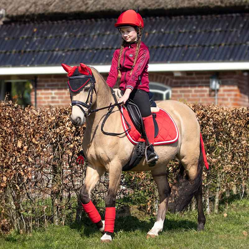 Hjälmöverdrag Halloween Devil Röd/Svart