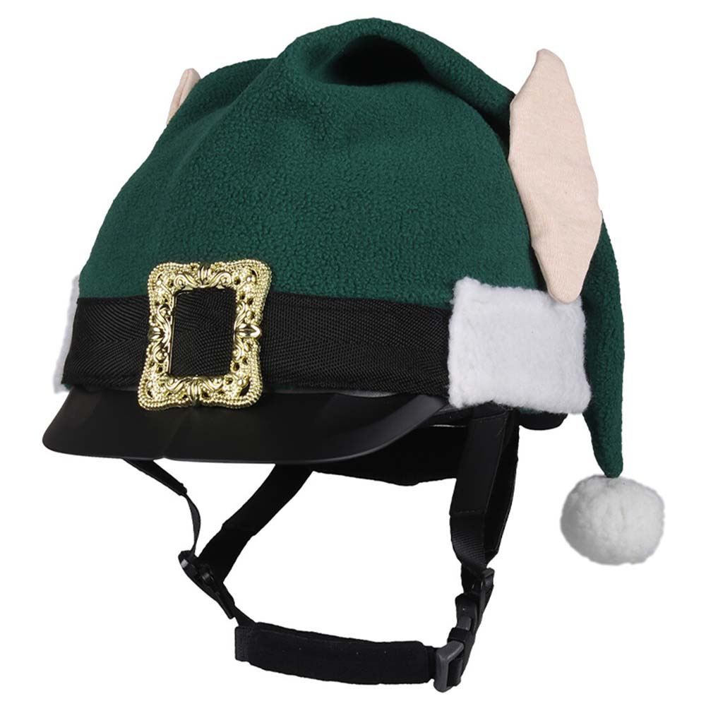 Hjälmöverdrag Christmas Elf Grön