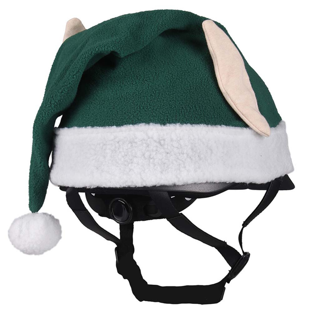 Hjälmöverdrag Christmas Elf Grön