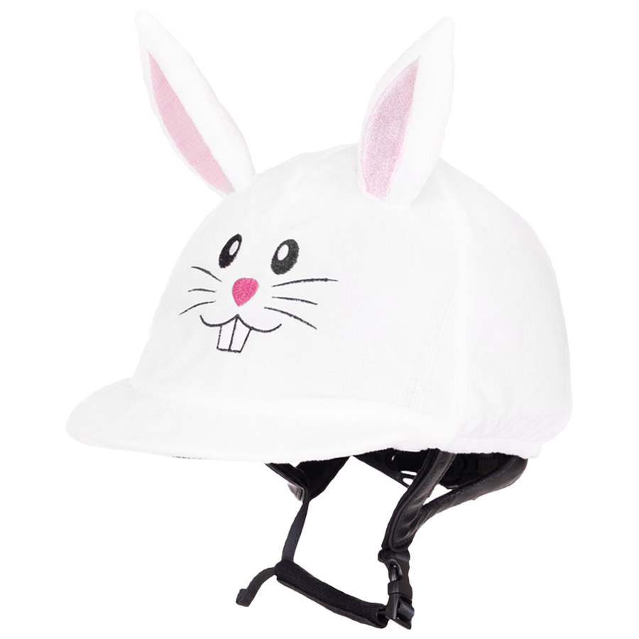 Hjälmöverdrag Easter Bunny Vit