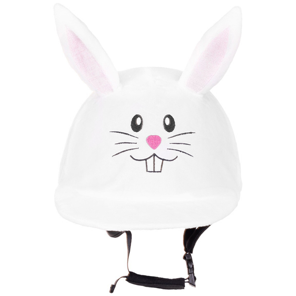 Hjälmöverdrag Easter Bunny Vit