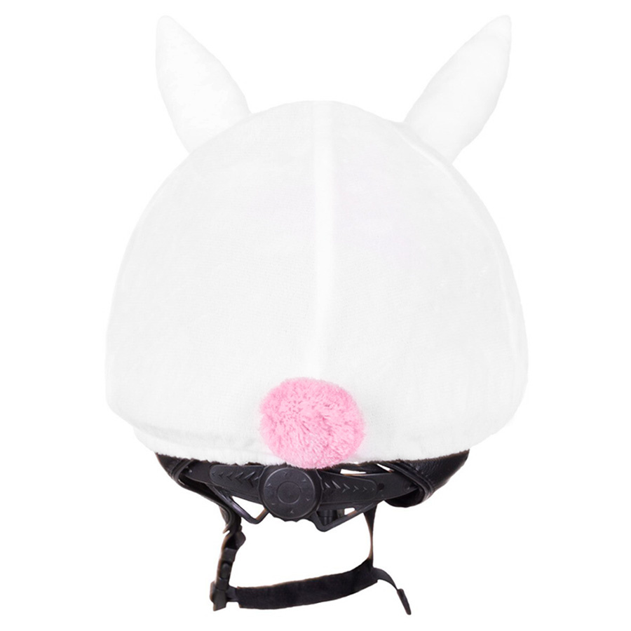 Hjälmöverdrag Easter Bunny Vit