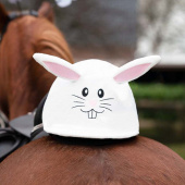 Hjälmöverdrag Easter Bunny Vit
