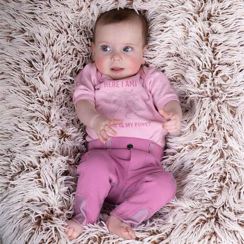 Ridbyxor Barn/Junior Bobby Ljusrosa