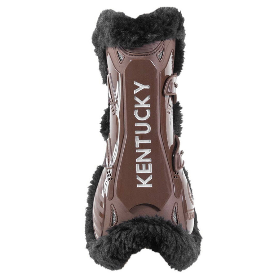 Senskydd Vegan Sheepskin Bamboo Elastic Brun/Svart
