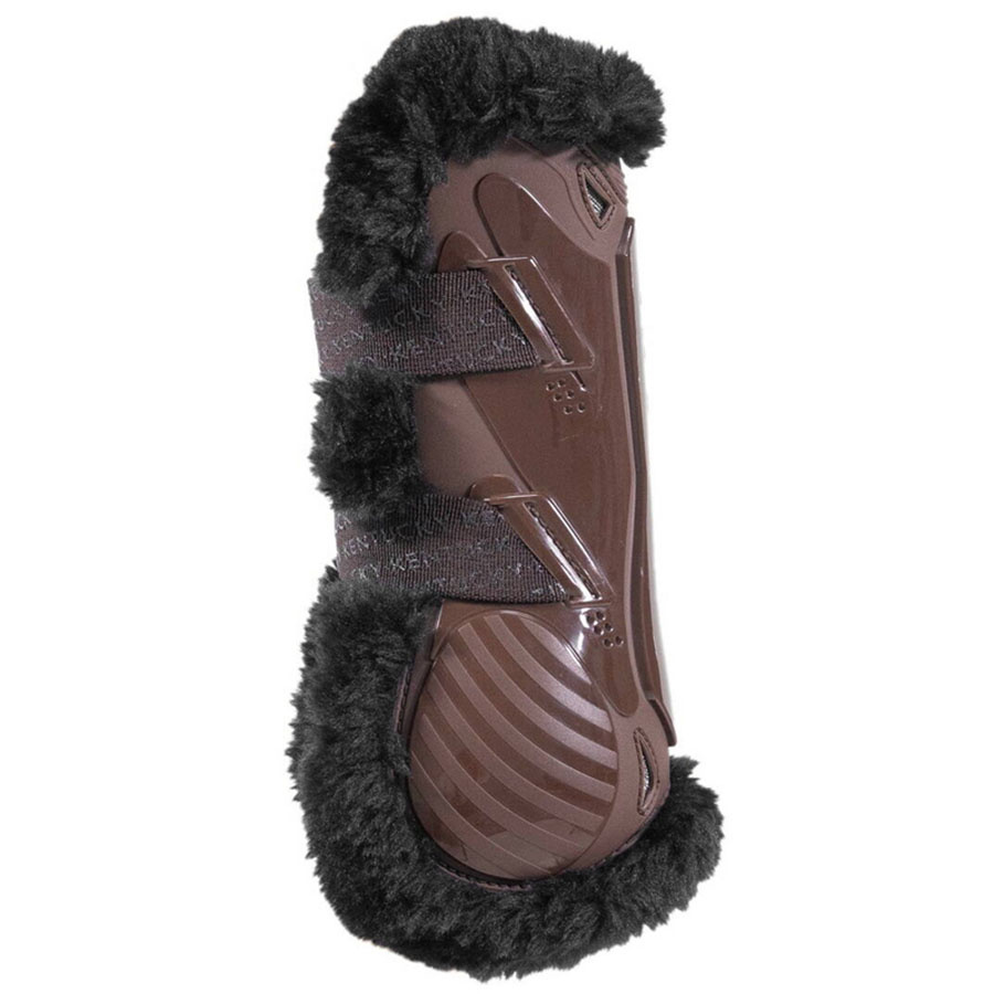 Senskydd Vegan Sheepskin Bamboo Elastic Brun/Svart
