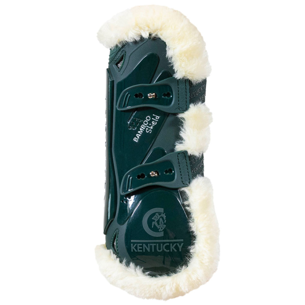 Senskydd Vegan Sheepskin Bamboo Elastic Mörkgrön