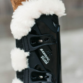 Benskydd Sheepskin Bamboo Shield Svart Benskydd Sheepskin Bamboo Shield Svart