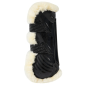 Benskydd Sheepskin Bamboo Shield Svart Benskydd Sheepskin Bamboo Shield Svart