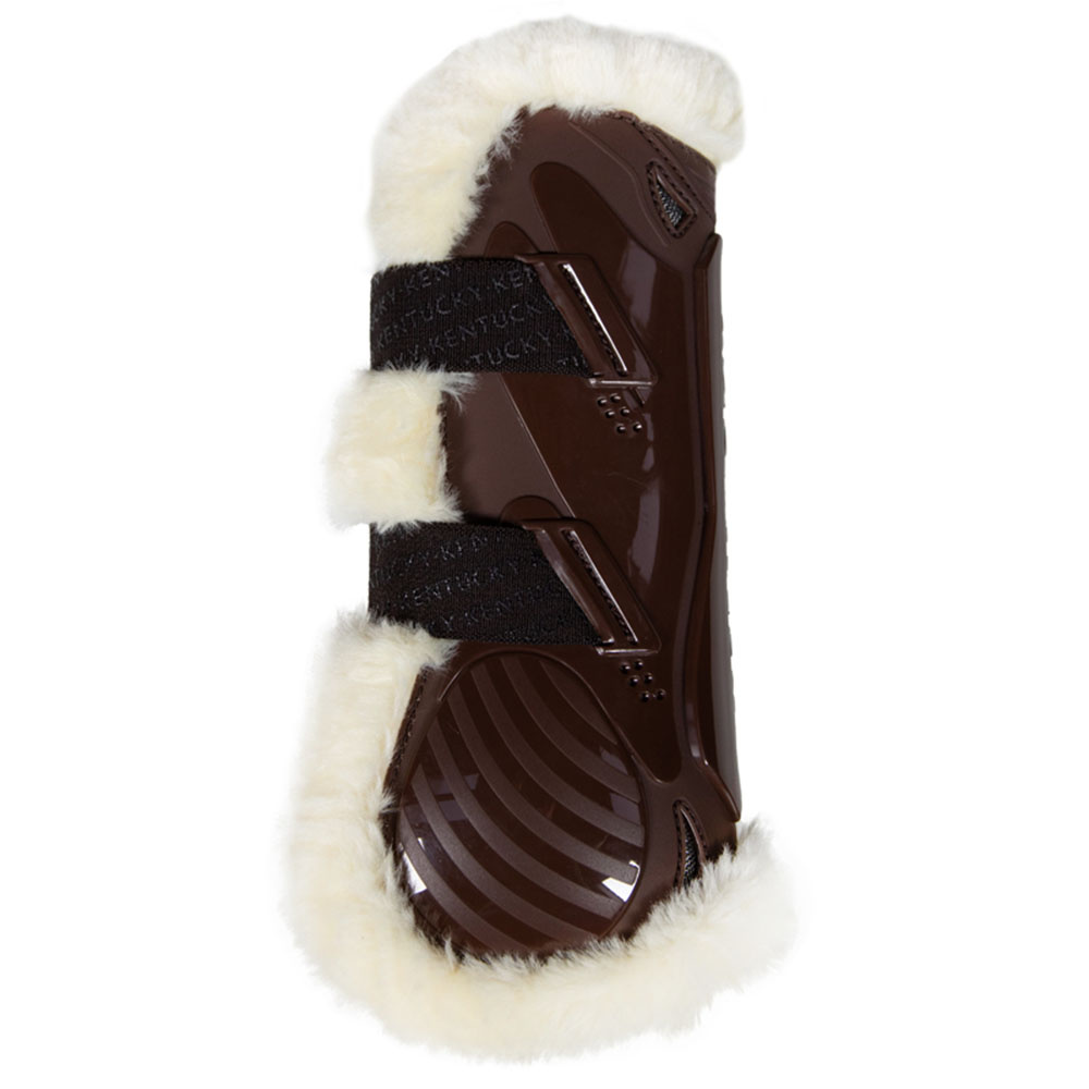 Senskydd Vegan Sheepskin Velcro Brun