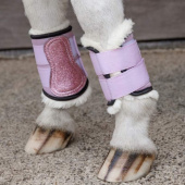 Hagskydd Vegan Sheepskin Unicorn Glitter Rosa Shetland Hagskydd Vegan Sheepskin Unicorn Glitter Rosa Shetland