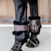 Strykkappor Young Vegan Sheepskin Brun/Svart Strykkappor Young Vegan Sheepskin Brun/Svart