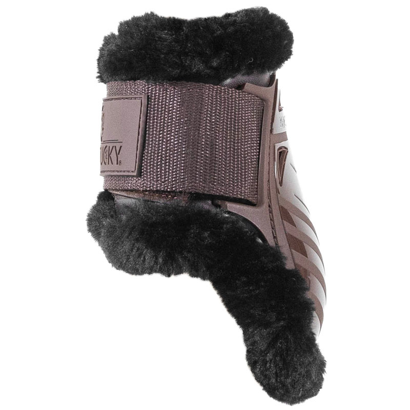 Strykkappor Young Vegan Sheepskin Brun/Svart