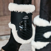 Strykkappor Elastic Vegan Sheepskin Svart Strykkappor Elastic Vegan Sheepskin Svart