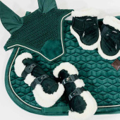 Strykkappor Young Vegan Sheepskin Velvet Mörkgrön Strykkappor Young Vegan Sheepskin Velvet Mörkgrön