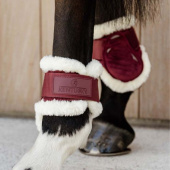Strykkappor Young Vegan Sheepskin Velvet Vinröd Strykkappor Young Vegan Sheepskin Velvet Vinröd