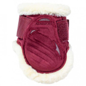 Strykkappor Young Vegan Sheepskin Velvet Vinröd Strykkappor Young Vegan Sheepskin Velvet Vinröd