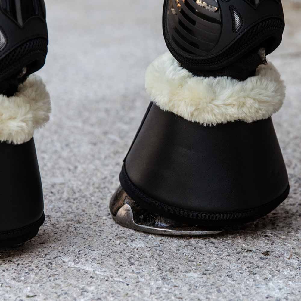 Boots Sheepskin Leather Svart