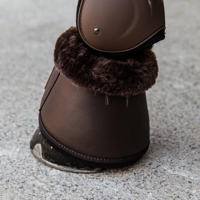 Boots Konstläder Sheepskin Brun