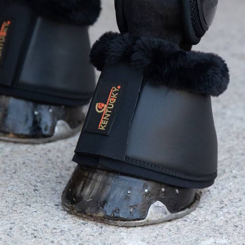 Boots Konstläder Sheepskin Svart
