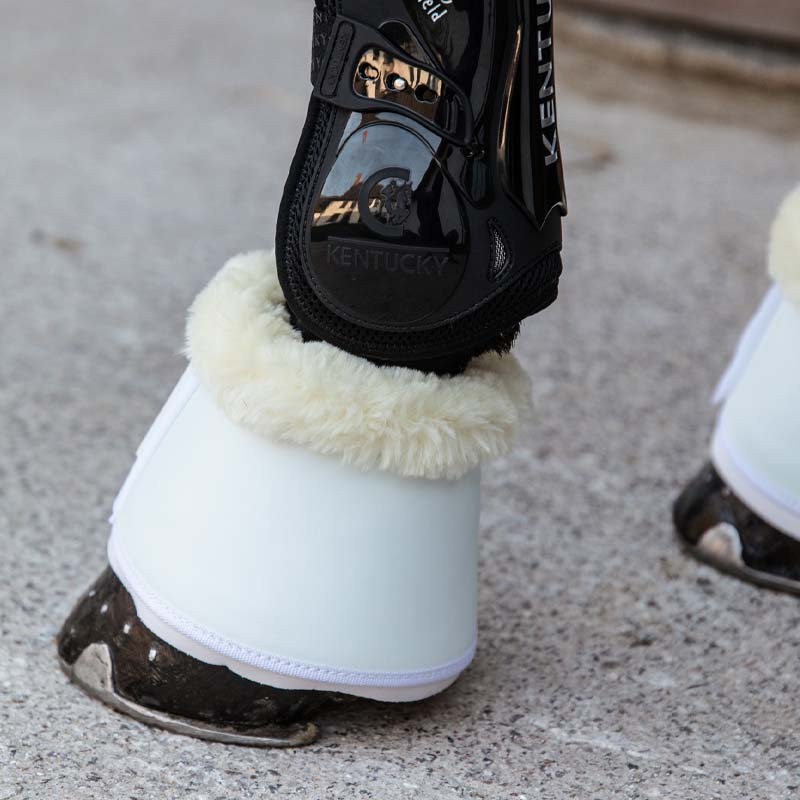 Boots Sheepskin Leather Vit