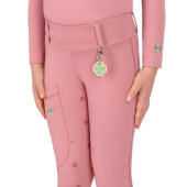 Ridtights Barn/Junior Lucky Start Full Grip Rosa Ridtights Barn/Junior Lucky Start Full Grip Rosa