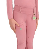 Ridtights Barn/Junior Lucky Start Full Grip Rosa Ridtights Barn/Junior Lucky Start Full Grip Rosa