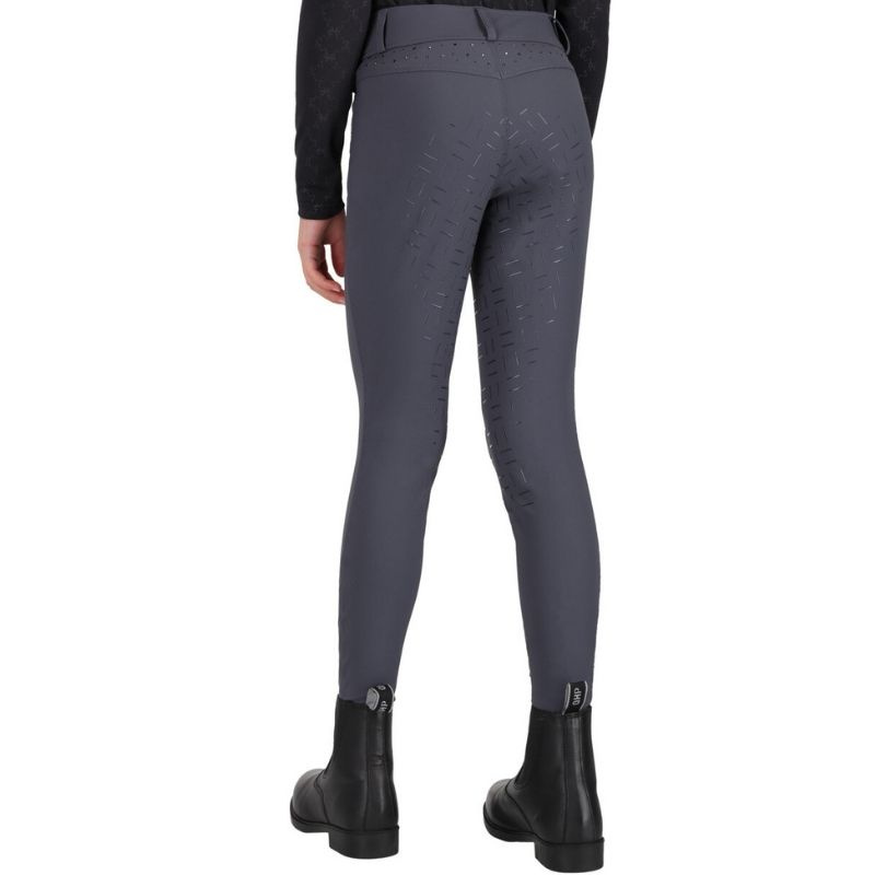 Ridbyxor Barn/Junior Livora Full Grip Grå