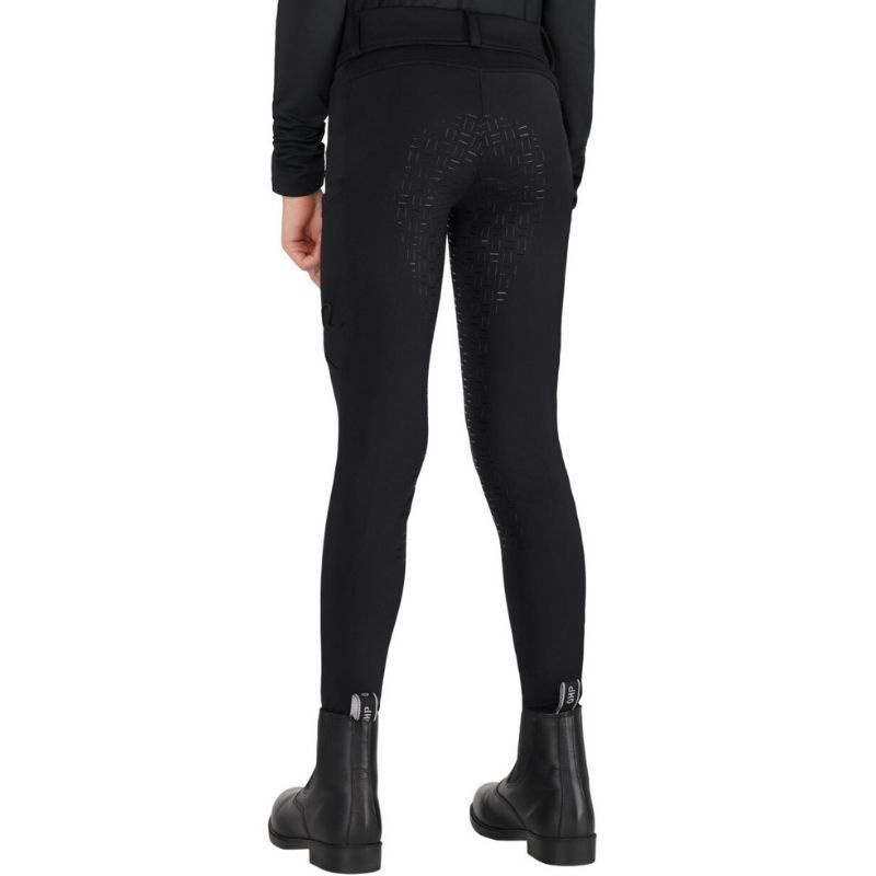 Ridtights Barn/Junior Valletta Full Grip Svart