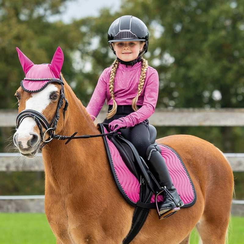 Ridtröja Barn/Junior Isalyn Brushed Rosa