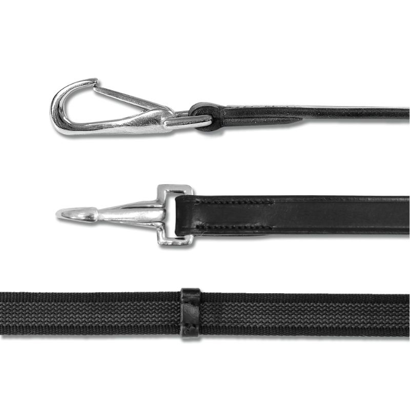 Tyglar Anti-Slip Snap Buckle Svart