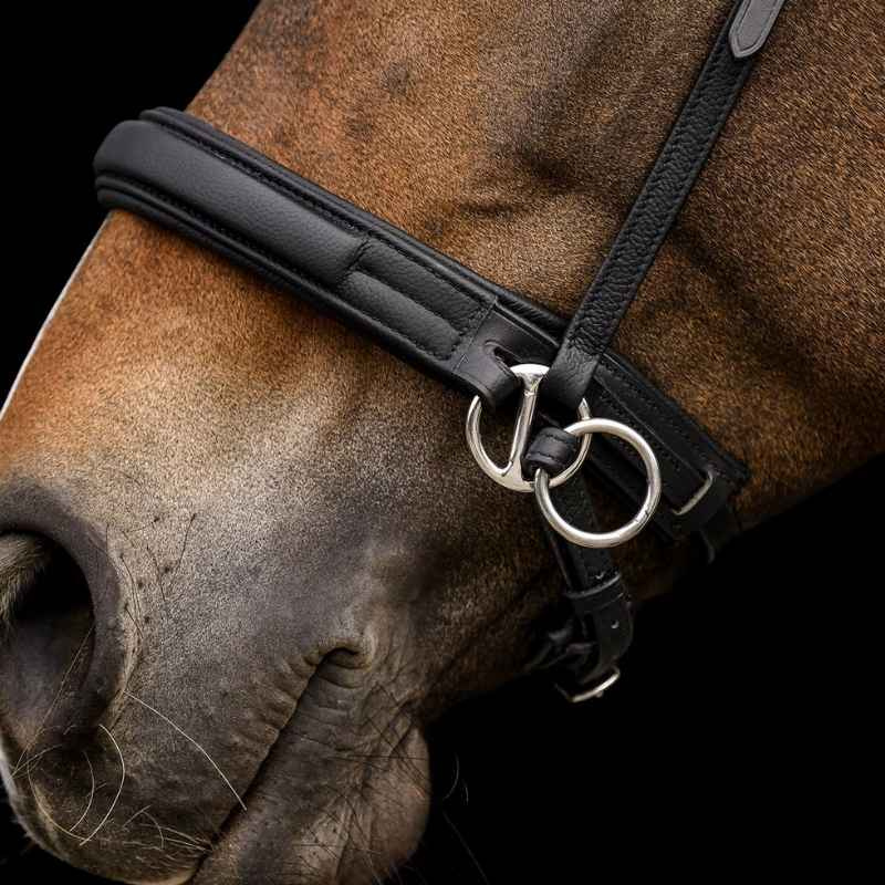 Bettlöst Träns Supersoft X-Line Svart