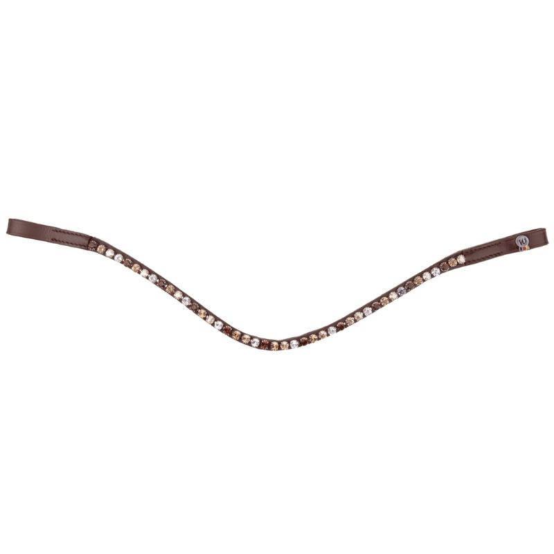 Pannband Glam X-Line Brun/Guld/Silver
