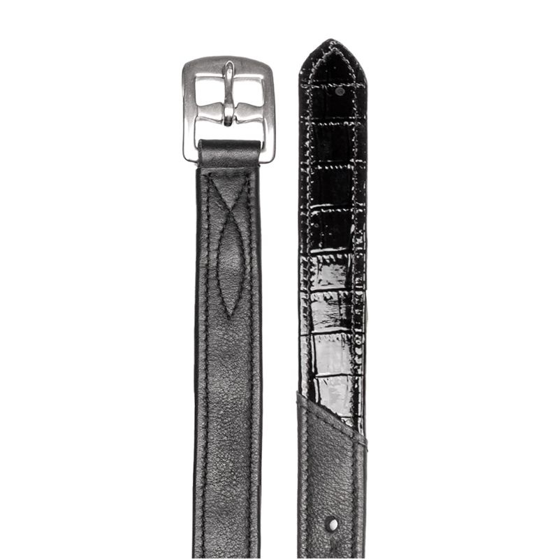 Stigläder Croco X-Line Svart