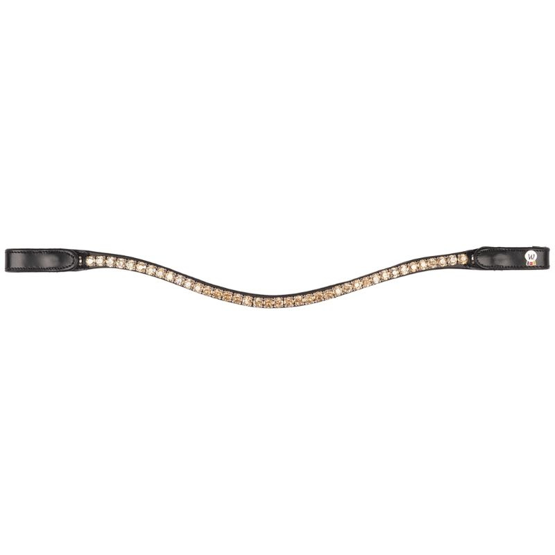 Pannband Shine X-Line Svart/Toffee