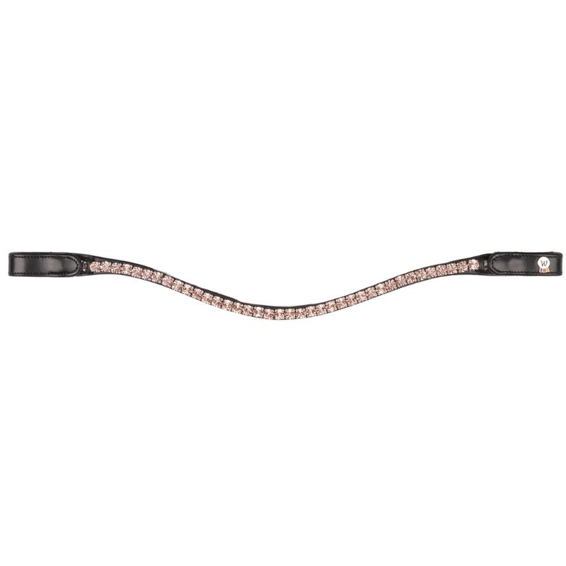 Pannband Shine X-Line Svart/Rosa