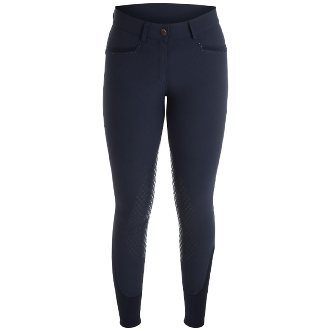 Ridbyxor Safir Super-X High Knee Grip Marinblå